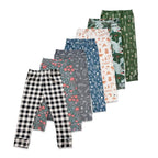 Baby Bamboo Leggings | Bison Plaid