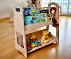 Wooden Bookshelf / Small-Medium-Large Size-2